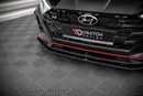 Maxton Design Racing Durability Front Splitter for Hyundai i20 N Mk3 Street Pro