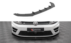 Maxton Design Racing Durability Front Splitter for VW Golf MK7 R Front Lip