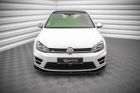 Maxton Design Racing Durability Front Splitter for VW Golf MK7 R Front Lip