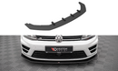 Maxton Design Racing Durability Front Splitter for V2 VW Golf MK7 R Front Lip