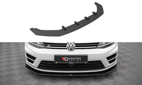 Maxton Design Racing Durability Front Splitter for V2 VW Golf MK7 R Front Lip
