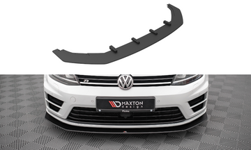 Maxton Design Racing Durability Front Splitter for V2 VW Golf MK7 R Front Lip