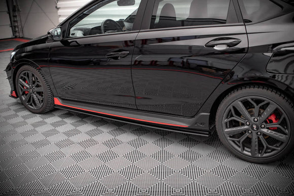 Maxton Design Racing Durability Side Skirts Hyundai i20 N Mk3 Street Pro
