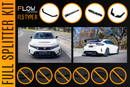 Honda FL5 Civic Type R - Full Lip Splitter Set - MODE Auto Concepts