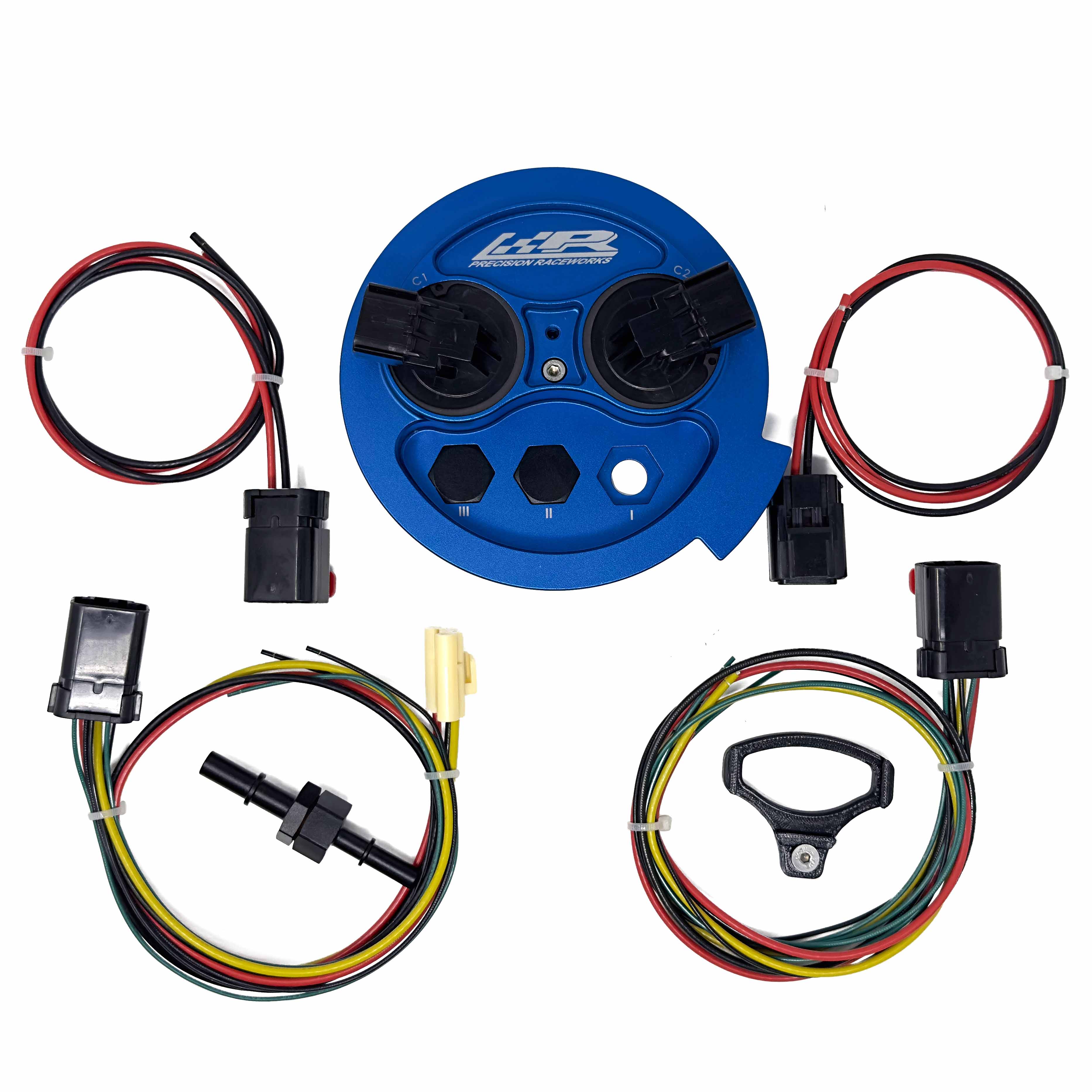 Precision Raceworks  G-Series BMW & Supra A9x Billet Fuel Pump Top Hat - 0