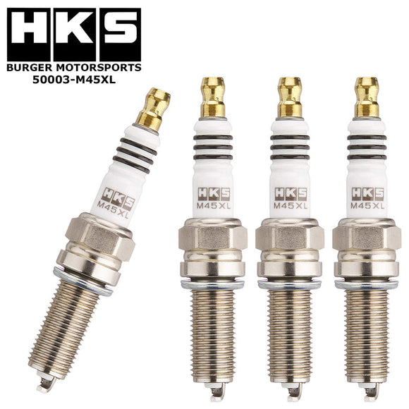 Burger 7451185119406 image 1 of 3: HKS M45IL/M45XL High Performance Spark Plugs for Kia/Hyundai