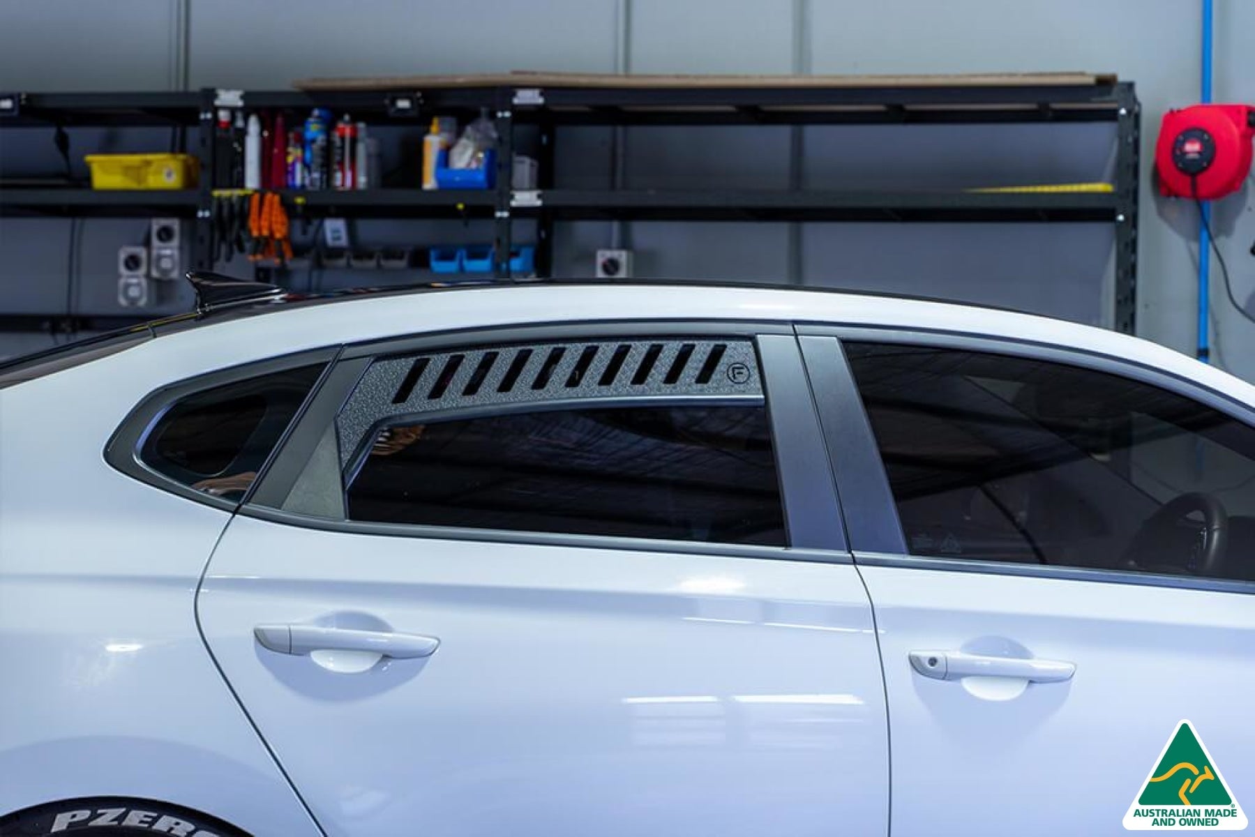 FLOW Designs Window Vents for Hyundai i30N Fastback