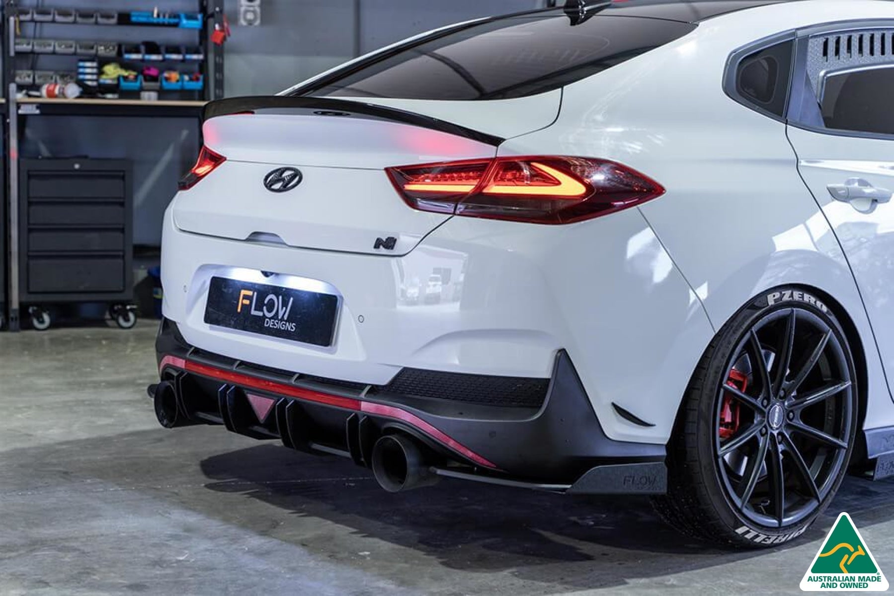 FLOW Designs Window Vents for Hyundai i30N Fastback