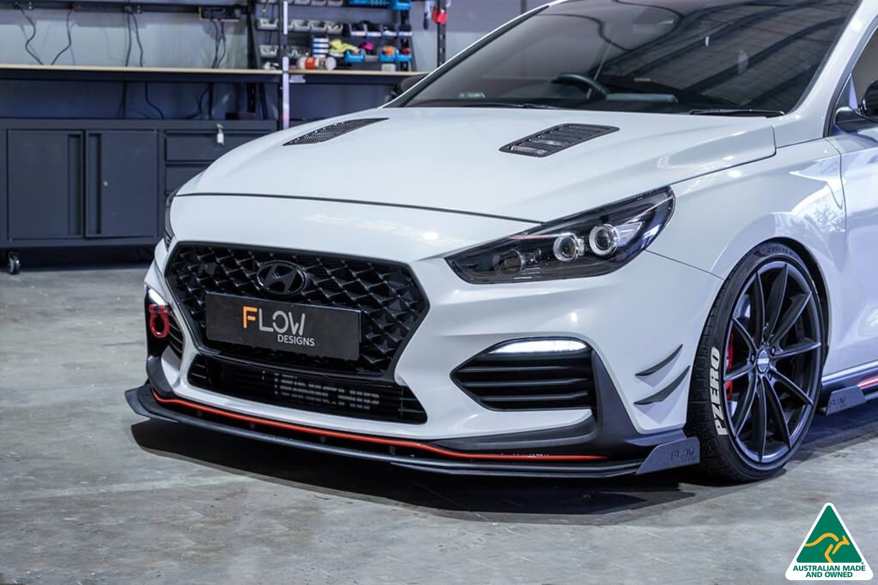 FLOW Designs Window Vents for Hyundai i30N Fastback