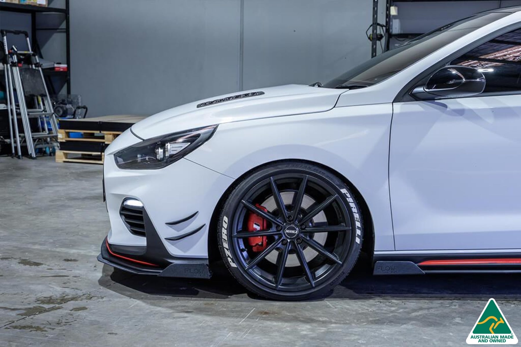 FLOW Designs Window Vents for Hyundai i30N Fastback