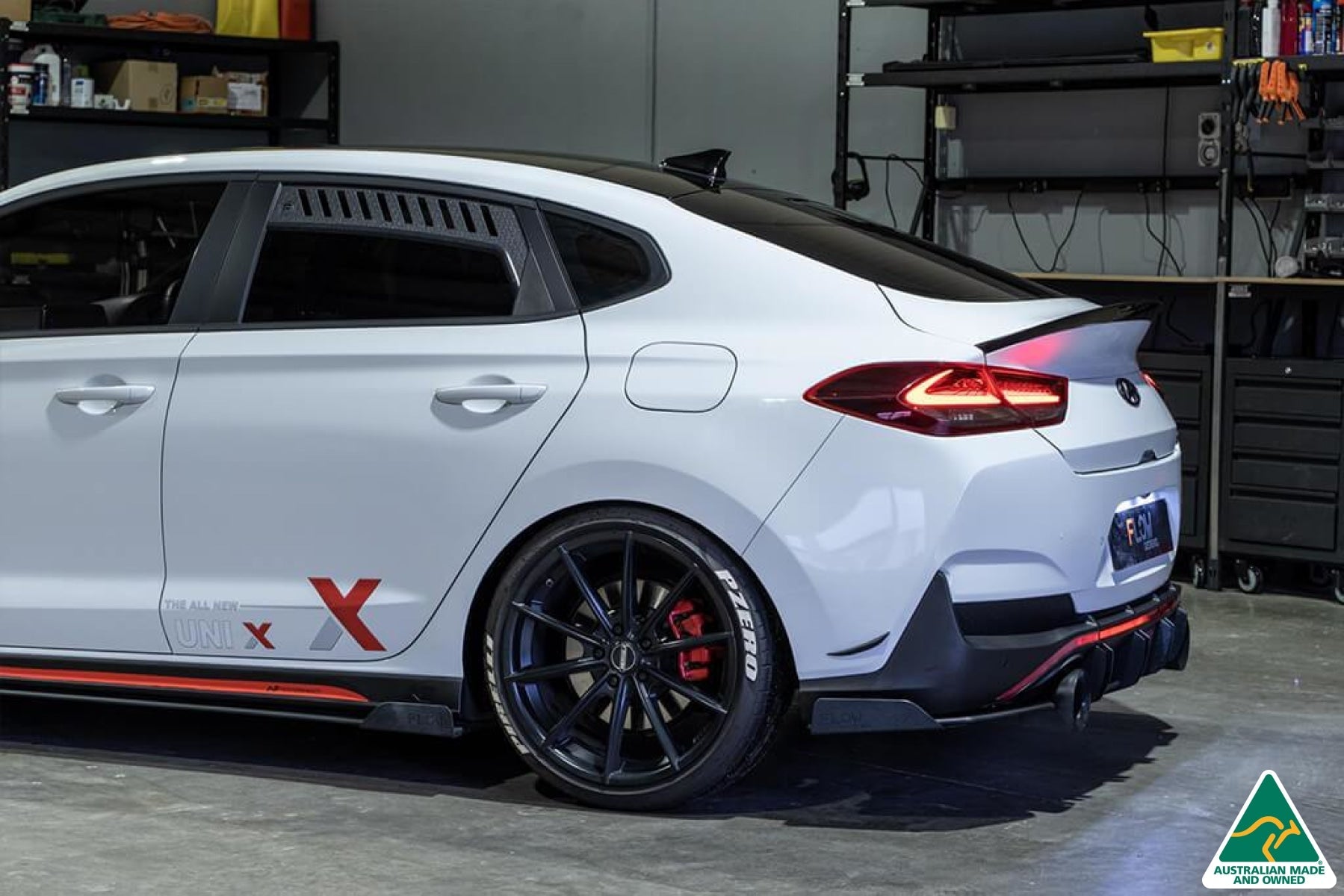 FLOW Designs Window Vents for Hyundai i30N Fastback