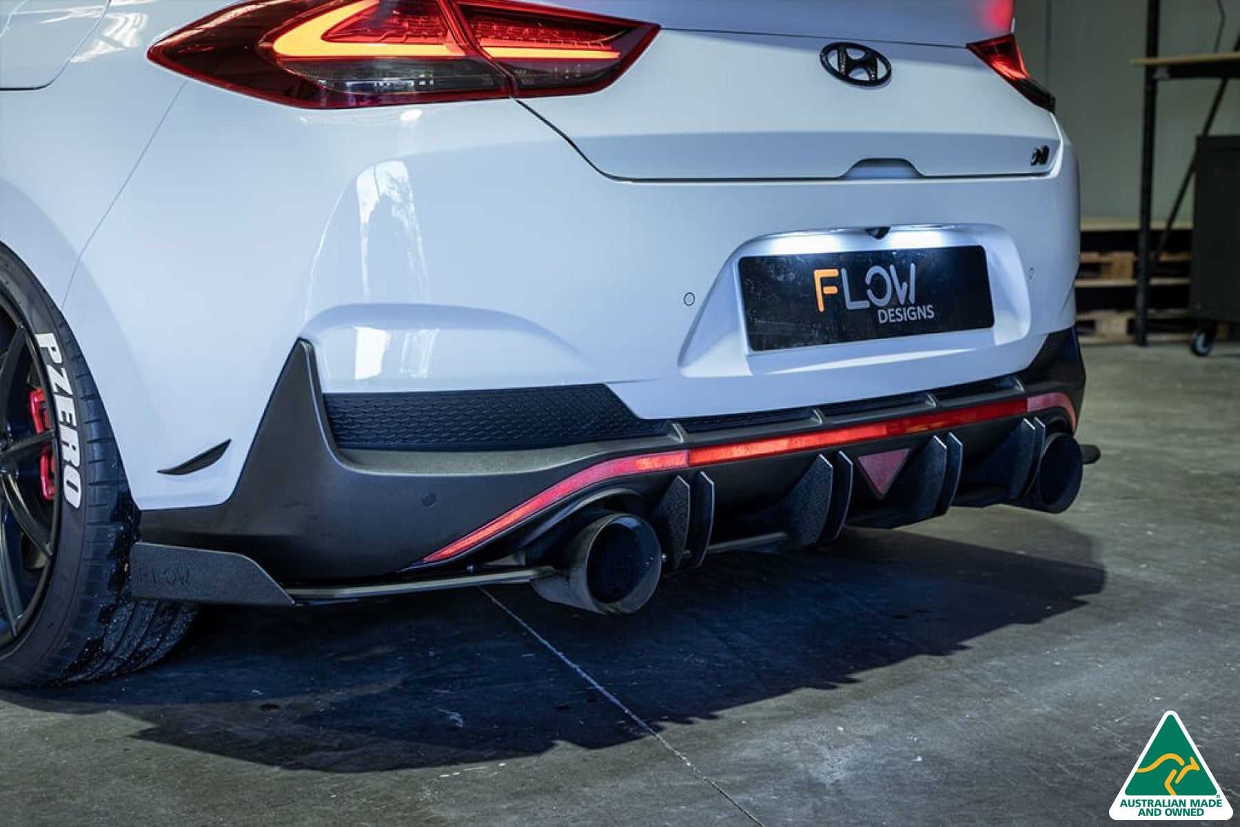 FLOW Designs Window Vents for Hyundai i30N Fastback