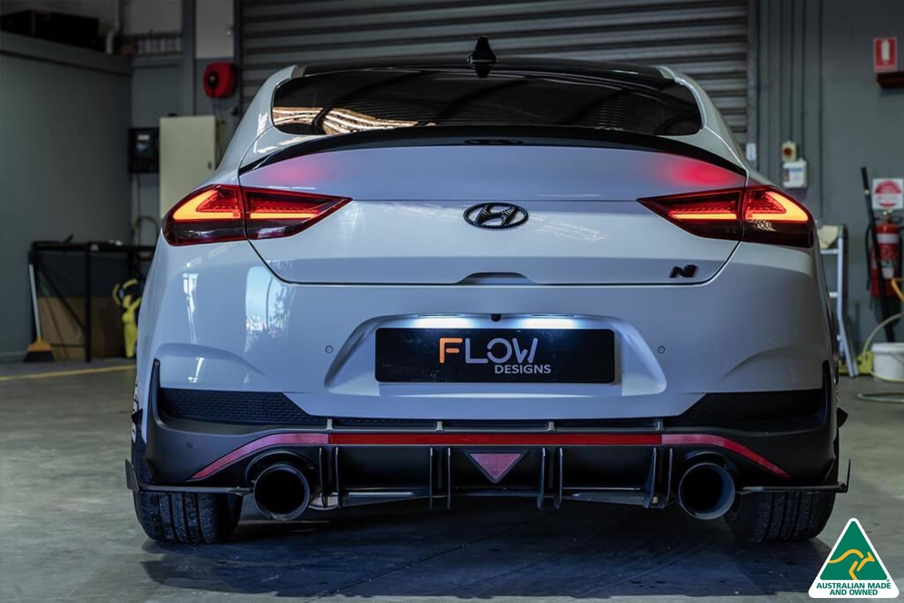 FLOW Designs Window Vents for Hyundai i30N Fastback