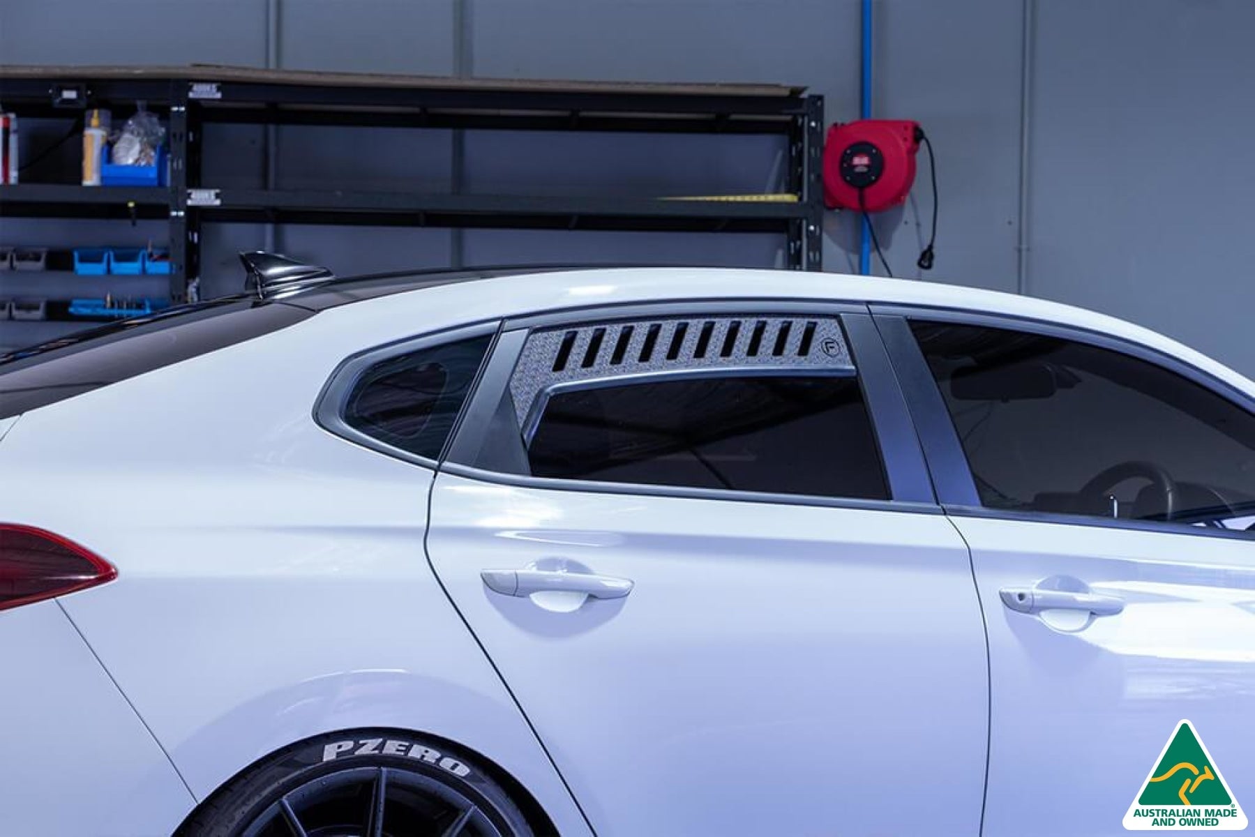 FLOW Designs Window Vents for Hyundai i30N Fastback