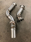 MODE Design Performance Decatted/Catless Downpipe suits X3M/X4M (F97/F98) S58 - MODE Auto Concepts