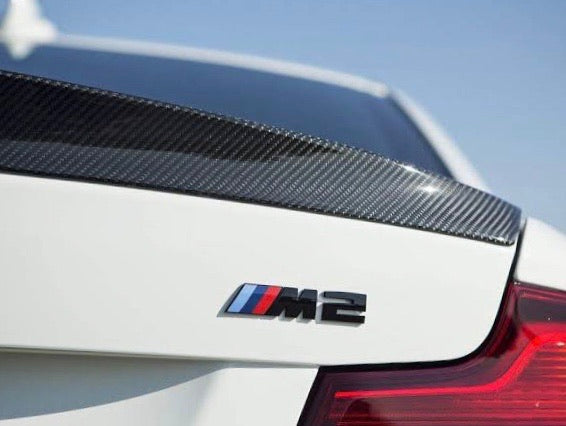 Emblema para maletero BMW M2 negro original M2 F87