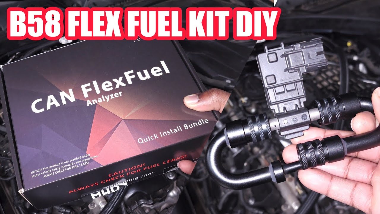 MHD Flex Fuel Analyzer Kit for S58 G-Series Gen 2 BMW M2 G87 M3 G80 G81 M4 G82 G83 & X3M F97 X4M F98- CAN Enabled - MODE Auto Concepts