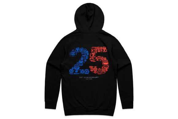Turbosmart  Turbosmart 25th Anniversary (Limited Edition) Black Hoodie  - XXXL