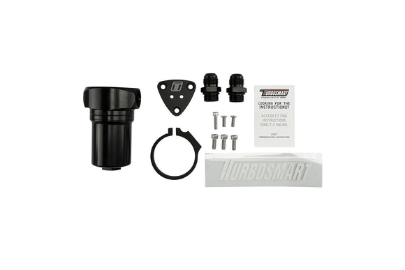 Turbosmart  Fuel Filter Canister 10um 10AN Black