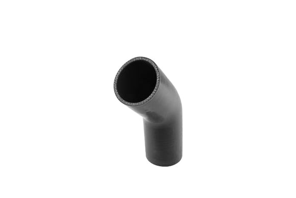 Turbosmart  Silicon 45 Degree Silicon Hose - Elbow 2.25" (Black)