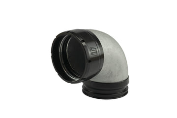 Turbosmart  LockSleeve Turbo Adapter Compressor Outlet 2.50" to 90 Elbow Plazmaclamp 2.50"