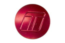Turbosmart  Oil Cap Insert - Blank - Red-1