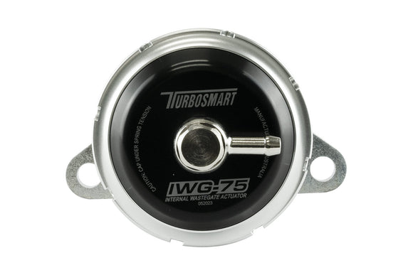 Turbosmart  IWG75 Wastegate Actuator Suit Mitsubishi EVO 10 14 PSI Black