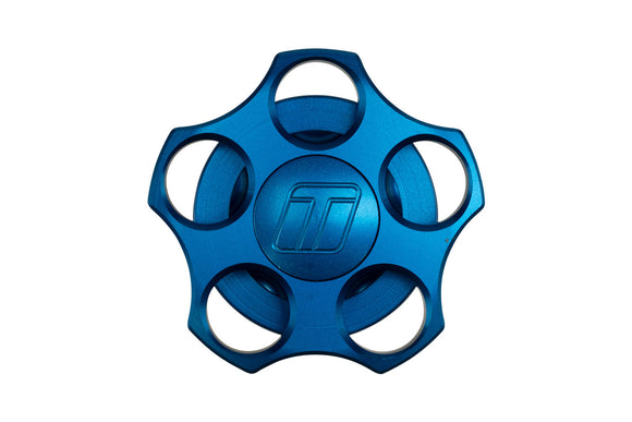 Turbosmart  Oil Cap - M32x3.5 - Nissan - Blue