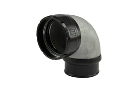 Turbosmart  LockSleeve Turbo Adapter Compressor Outlet 2.50" to 90 Elbow Hose Barb 2.50"