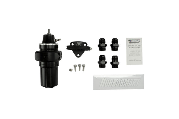 Turbosmart  FPRF10 Black - Fuel Pressure Regulator + Filter