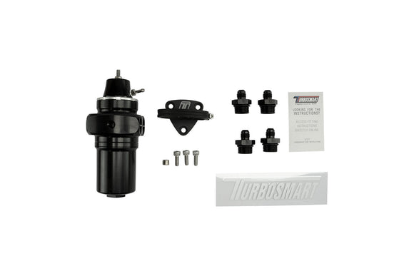 Turbosmart  FPRF6 Black - Fuel Pressure Regulator + Filter