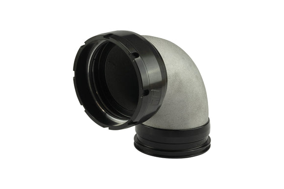 Turbosmart  LockSleeve Turbo Adapter Compressor Outlet 3.00" to 90 Elbow Vibrant ,Plazmaclamp 3.00"