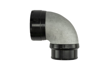 Turbosmart  LockSleeve Turbo Adapter Compressor Outlet 2.50" to 90 Elbow Hose Barb 2.50" - 0