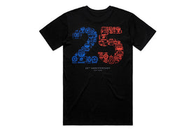 Turbosmart  Turbosmart 25th Anniversary (Limited Edition) Black T-Shirt - XL