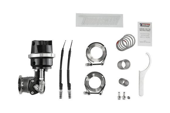 Turbosmart  Compressed Gas (CO2) StraightGate40 - Inbuilt Solenoids - 7PSI Black (Control In Cap CO2 Boost Control)