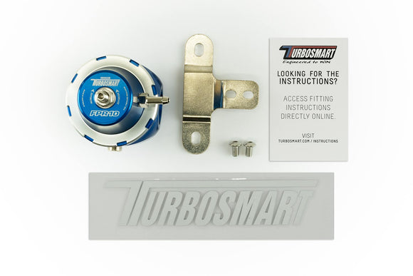 Turbosmart  FPR10 Fuel Pressure Regulator Suit -10AN (Blue)