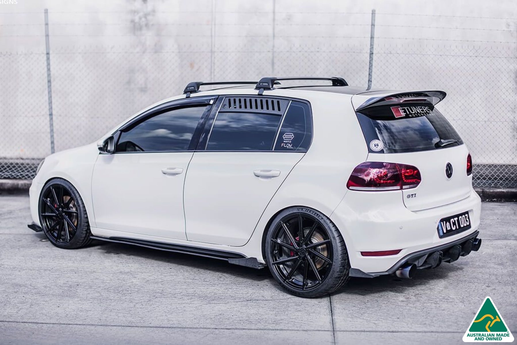 FLOW Designs Window Vents for VW MK6 Golf GTI & R