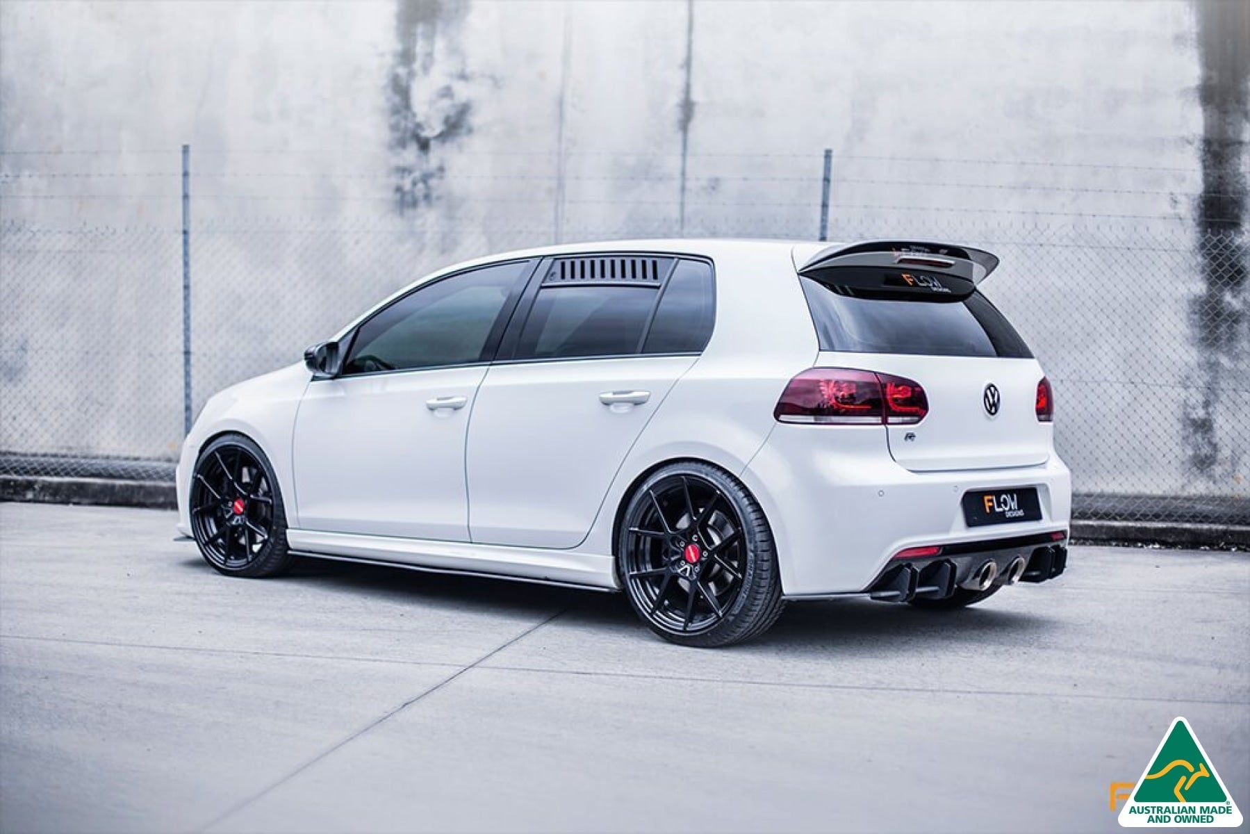 FLOW Designs Window Vents for VW MK6 Golf GTI & R