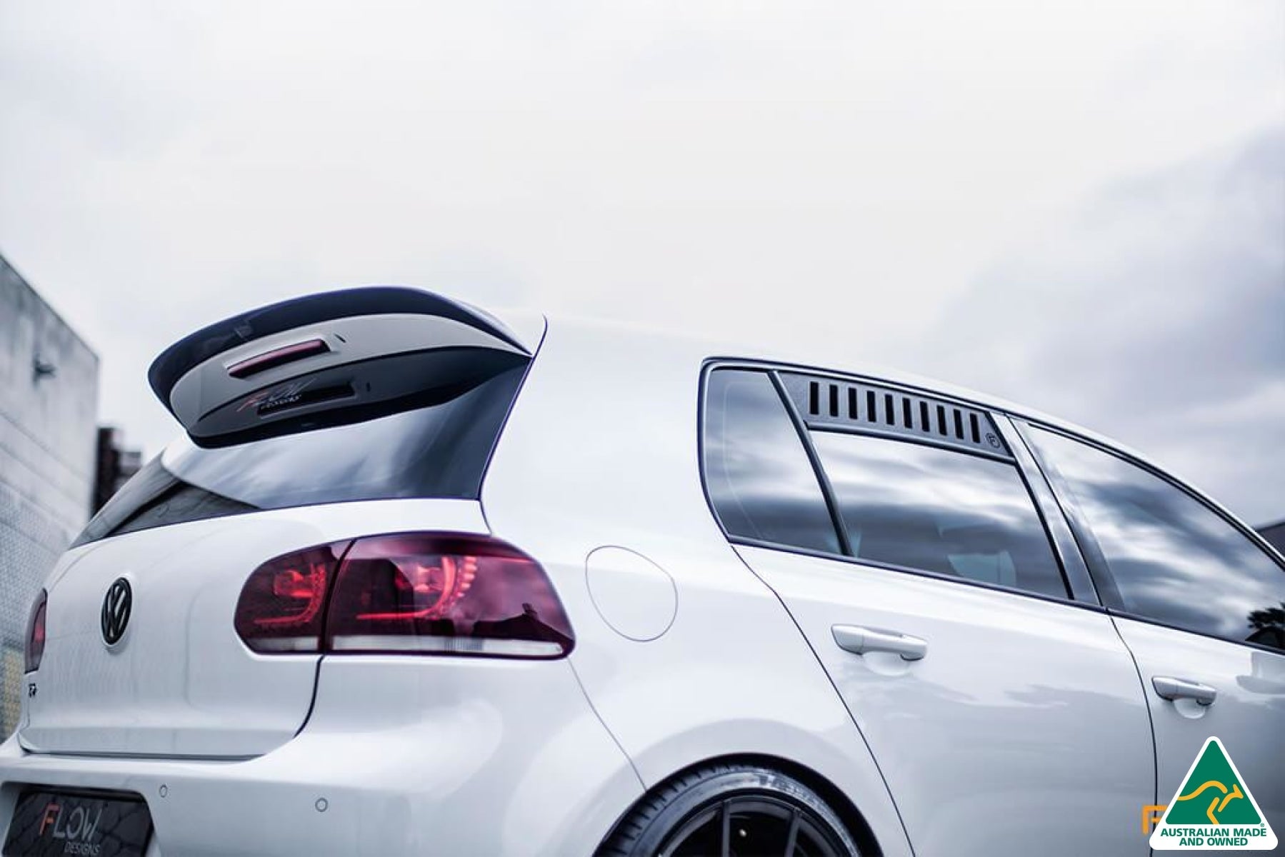 FLOW Designs Window Vents for VW MK6 Golf GTI & R