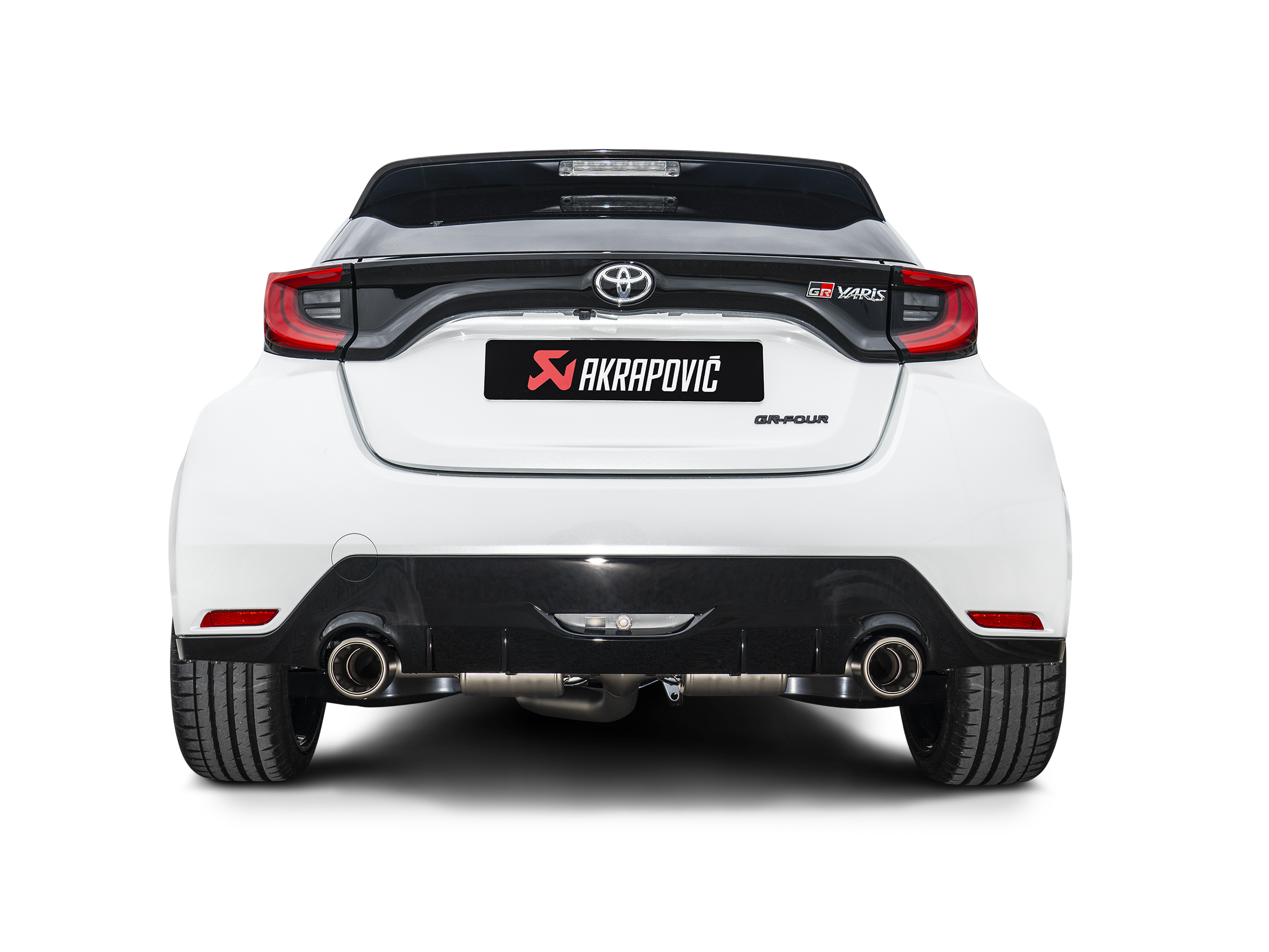 Akrapovic Titanium Exhaust Slip-On Line for Toyota GR Yaris (2023-2024) - 0