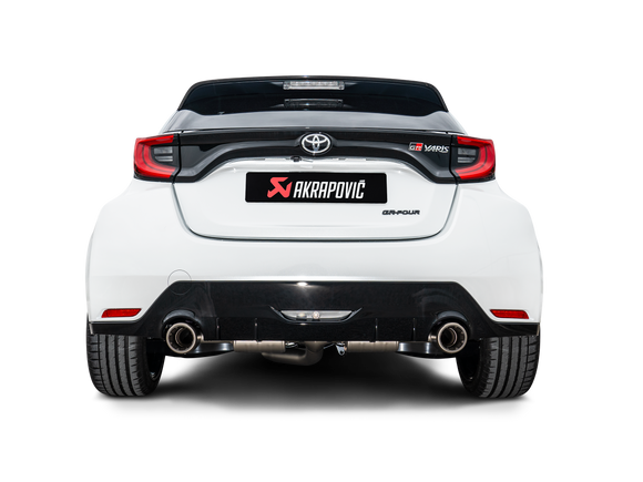 Akrapovic Titanium Exhaust Slip-On Line for Toyota GR Yaris (2023-2024) - MODE Auto Concepts