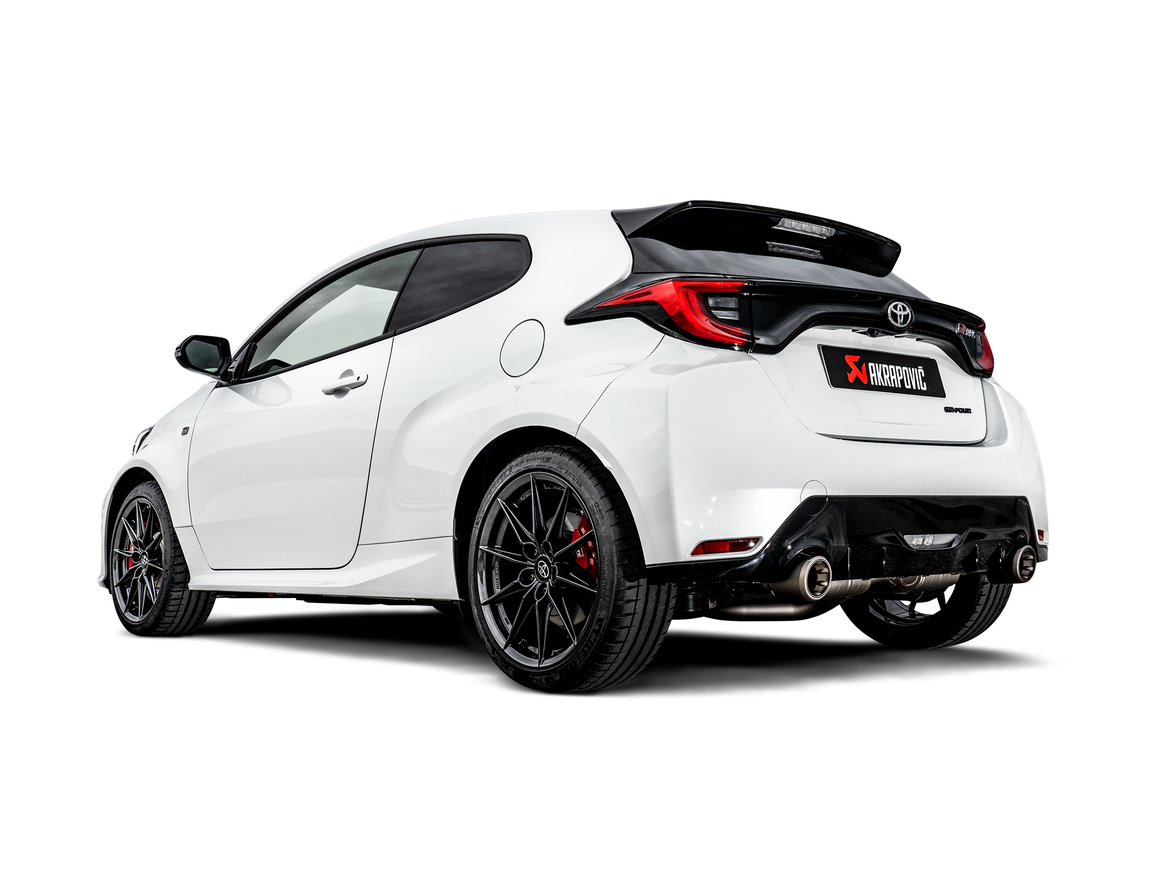 Akrapovic Titanium Exhaust Slip-On Line for Toyota GR Yaris (2023-2024)