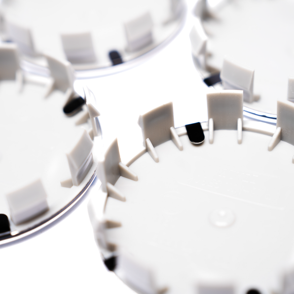 Emblex BMW 50th Anniversary Style Wheel Center Cap 68mm for BMW 1 2 3 4 5 6 7 8-Series 1M M2 M3 M4 X5M X6M Z3 Z4 Z8 - MODE Auto Concepts