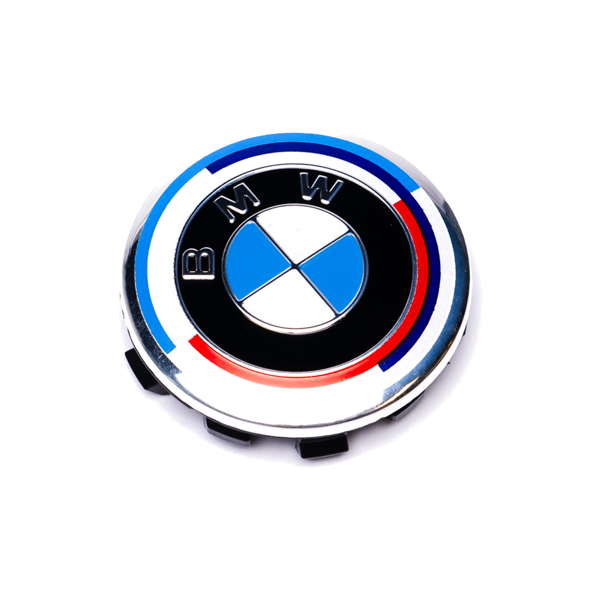 Exon BMW 50th Anniversary Style Wheel Center Cap 56mm for BMW 1 2 3 5 7 8 X1 X2 X3 X4 X5 X6 X7