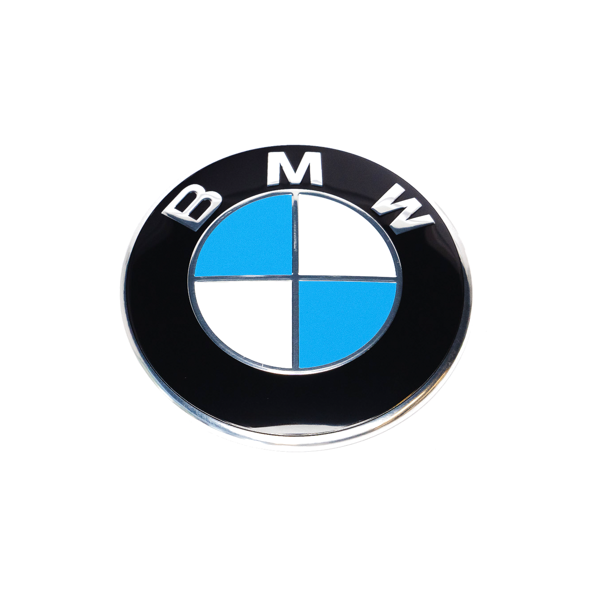 Exon BMW Style Blue / White Front Badge Emblem 82mm for BMW F-Series M2 F87 M3 F80 M4 F82 & 1 2 3 4 Series F20 F22 F30 F32