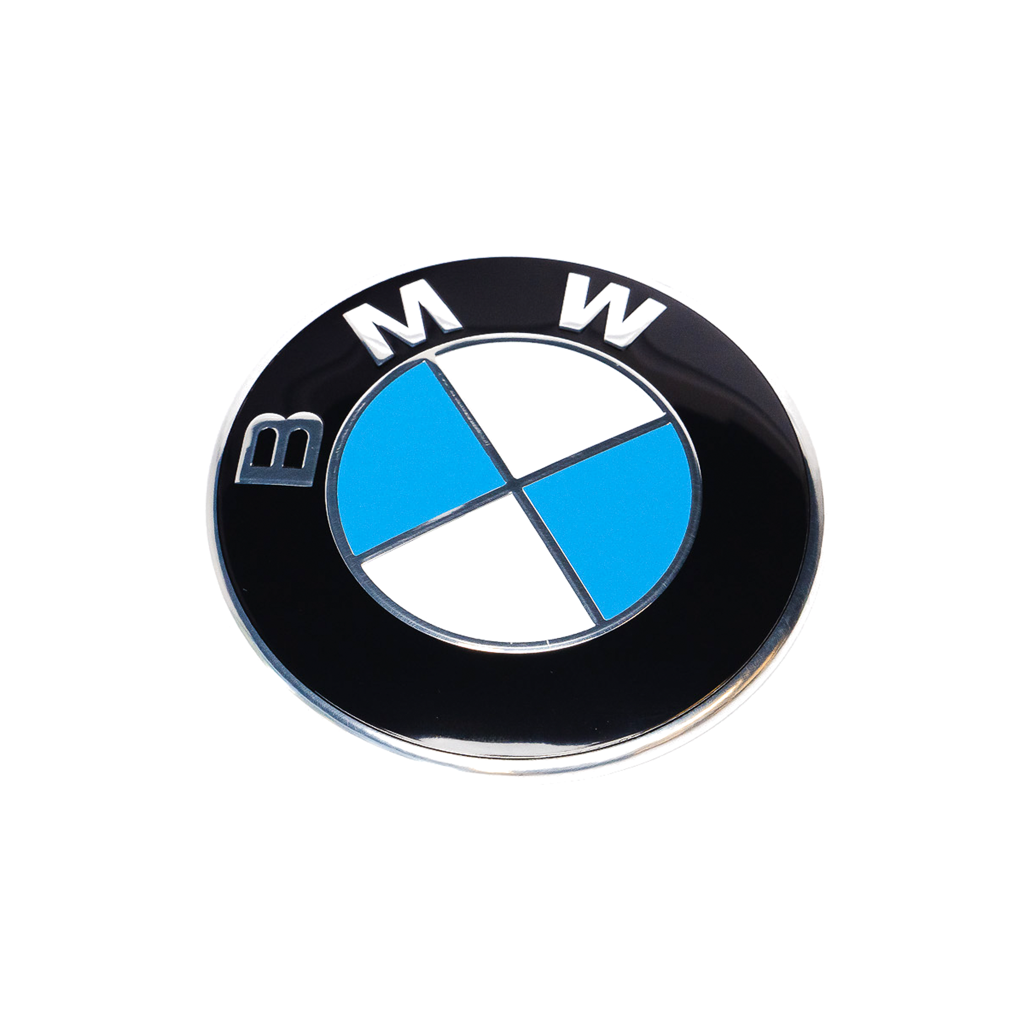 Exon BMW Style Blue / White Front Badge Emblem 82mm for BMW F-Series M2 F87 M3 F80 M4 F82 & 1 2 3 4 Series F20 F22 F30 F32