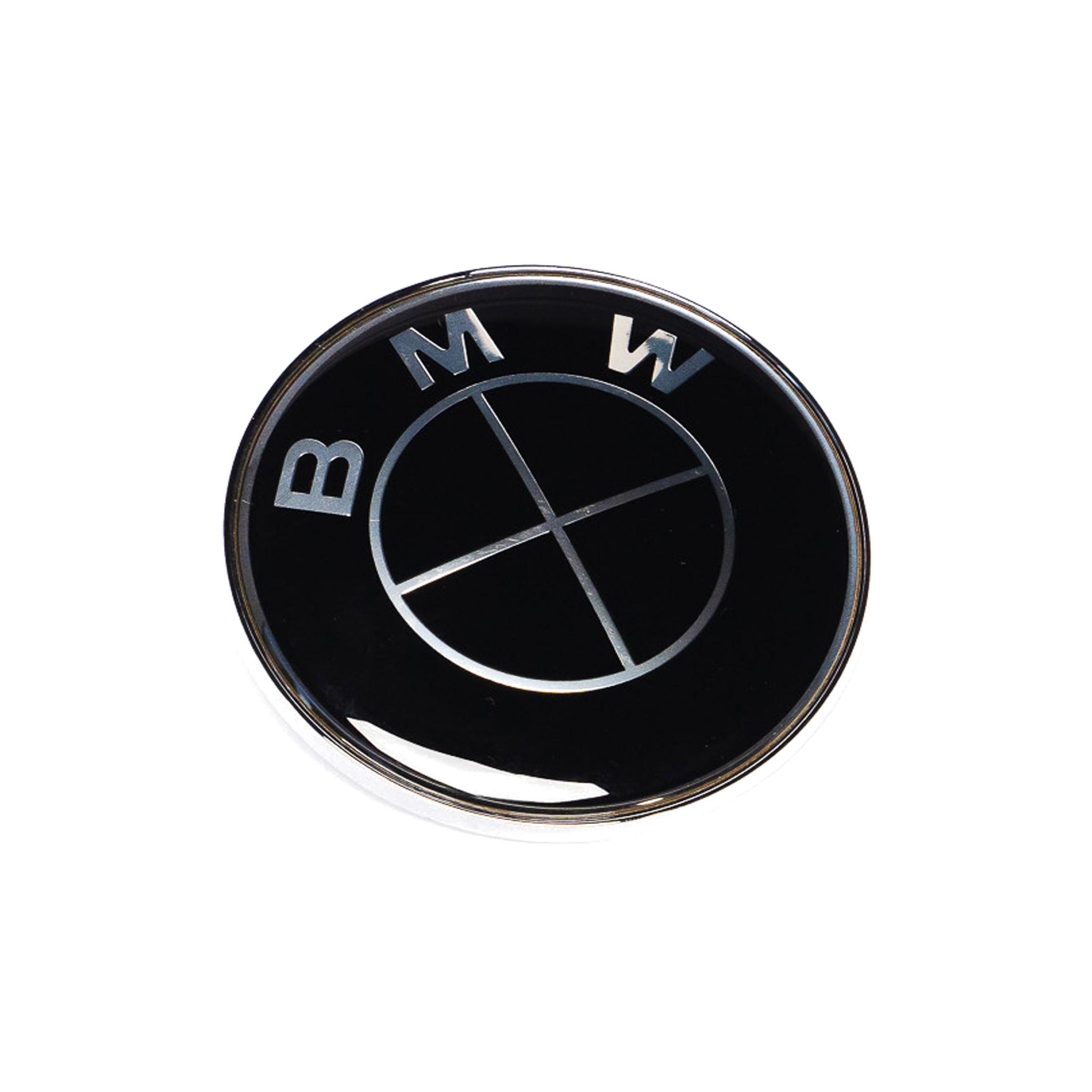 Exon BMW Style Stealth Black / Black Trunk Insignia Emblema para BMW 1 2 3 4 5 6 7 8-Series 1M M2 M3 M4 M5 M6 M8