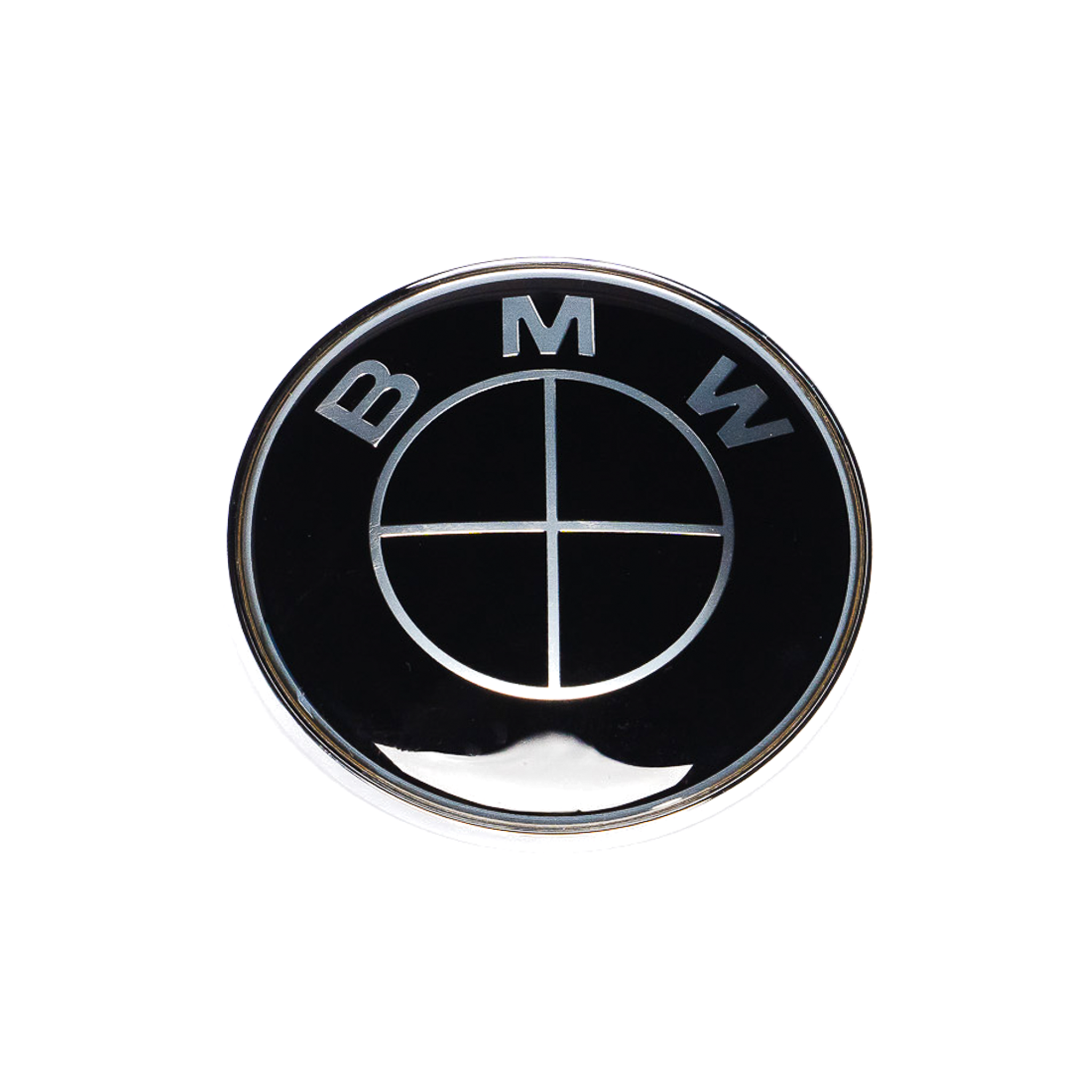 Exon BMW Style Stealth Black / Black Trunk Badge Emblem for BMW 1 2 3 4 5 6 7 8-Series 1M M2 M3 M4 M5 M6 M8