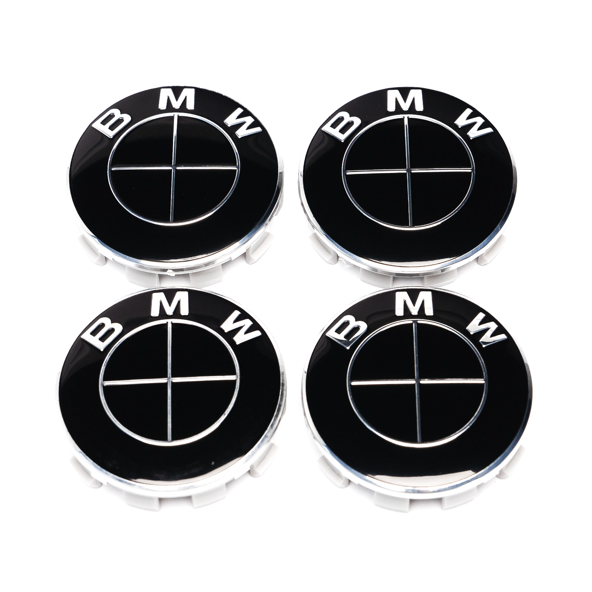 Exon BMW Style Stealth Black / Black Wheel Center Cap para BMW 1 2 3 4 5 6 7 8-Series 1M M2 M3 M4 M5 M6 M8