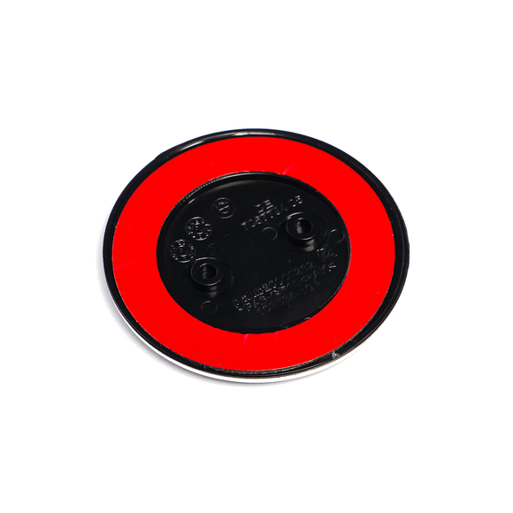 Emblex BMW Style Stealth Black / White Front Badge Emblem 82mm for BMW F-Series M2 F87 M3 F80 M4 F82 & 1 2 3 4 Series F20 F22 F30 F32 - MODE Auto Concepts